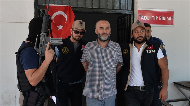 Turkish police detained a suspected Daesh terrorist Eyup B.