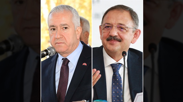AK Parti'den Özhaseki ve MHP'den Durmaz, yerel seçimde ittifak konusunu görüşecek.