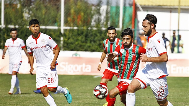 Diyarbekirspor, Emre Pehlivan'ın 39'uncu dakikada kaydettiği gol ile 1-0 kazandı.  