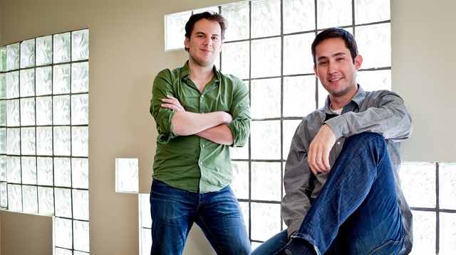 Instagram kurucuları Mike Krieger ve Kevin Systrom