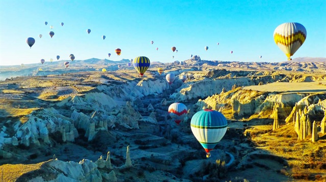 Türkiye dünyanın en fazla ticari balon uçuşu yapılan ülkesi.