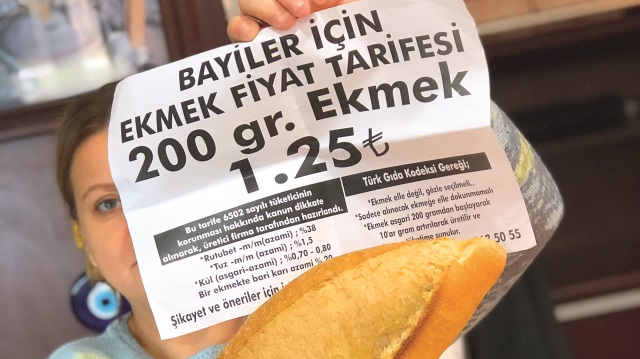 Esnaf, fiyatları aynı tutarken ekmeğin gramajını 250'den 200 grama düşürdü. 