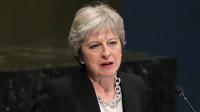 Britain's Prime Minister Theresa May