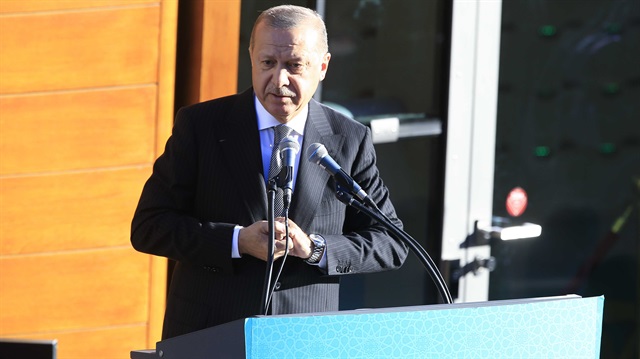 Cumhurbaşkanı Erdoğan, Endonezya'ya destek mesajı verdi.