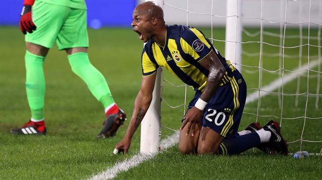 Andre Ayew, Fenerbahçe adına Rizespor deplasmanında skor üretme başarısı gösteremedi.