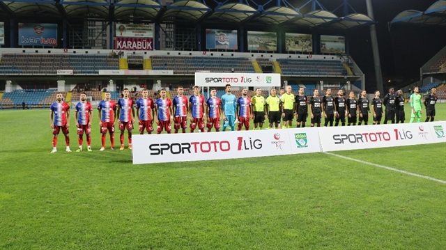 Karabükspor 1. Lig'de son sırada yer alıyor.