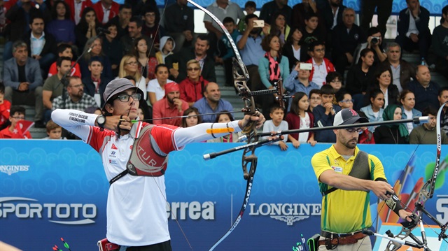 Turkish archer Mete Gazoz