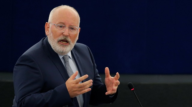 European Commission First Vice-President Frans Timmermans