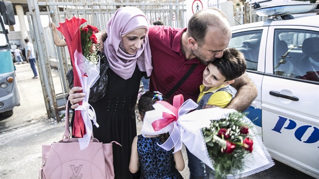 Suriyeli Enes Huleyf 3 yıl sonra ailesine kavuştu. 