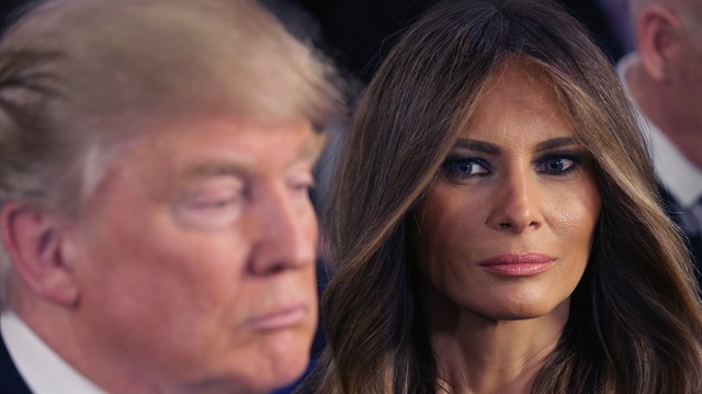 ABD Başkanı Donald Trump ve eşi Melania Trump