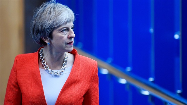 Britain's Prime Minister Theresa May