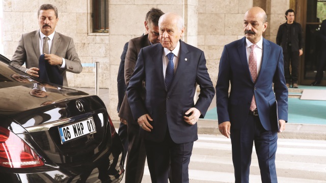 ​MHP Genel Başkanı Devlet Bahçeli,