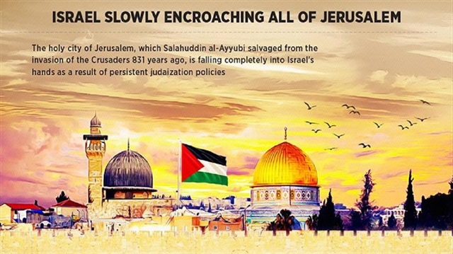 Jerusalem is the first qibla of Muslims.