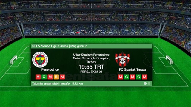 Fenerbahçe Spartak Trnava  canlı skor takibini haberimiz üzerinden takip edebilirsiniz. ​