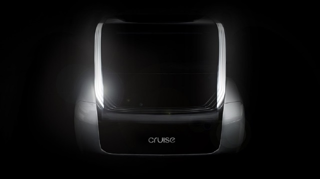 Cruise'un geliştireceği sürücüsüz otomobil konsepti. 