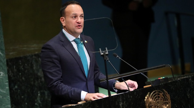 Irish Defense Minister Leo Varadkar 
