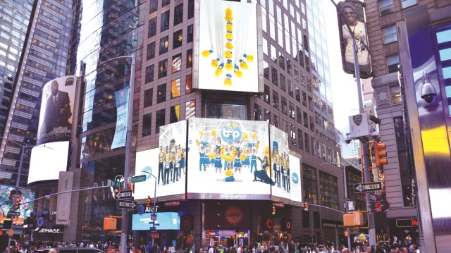 New York ‘un ünlü kent meydanı Times Square’de gösterilen BiP reklamı, yakında ABD’nin bütün dijital kanallarında yayınlanacak.