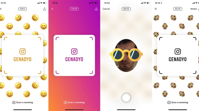 Instagram'da kişileri çok kolay ve hızlı bulmayı sağlayan Nametag özelliği duyuruldu