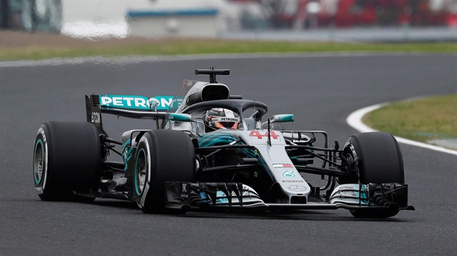 Formula One champion Lewis Hamilton was quickest in both practice sessions for the Japanese Grand Prix