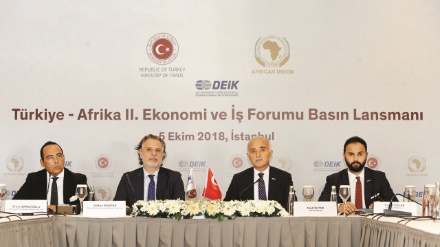 Türkiye- Afrika Ekonomi ve İş Forumu’nun ikincisi, 10-11 Ekim'de İstanbul’da düzenlenecek. 