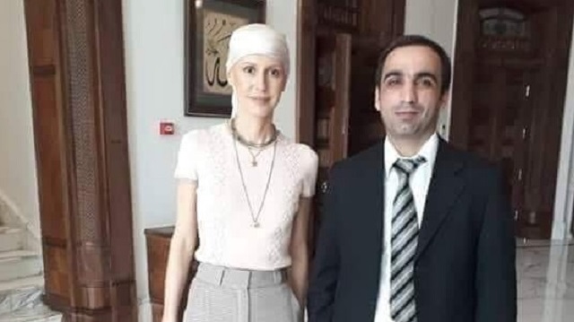 Beşşar Esed'in kanser tedavisi gören eşi Esma Esed'in son fotoğrafı, hastalığının oldukça ilerlediğini düşündürdü.