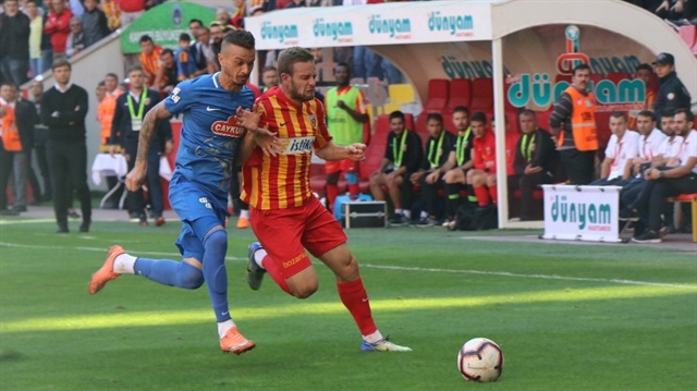 Kayserispor Çaykur Rizespor ile 2-2 berabere kaldı.
