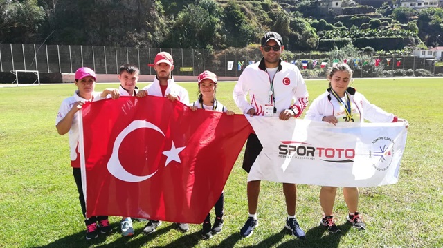 Turkish athletes in Down Syndrome championships