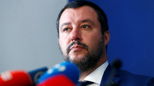 İtalya Başbakan Yardımcısı ve İçişleri Bakanı Matteo Salvini