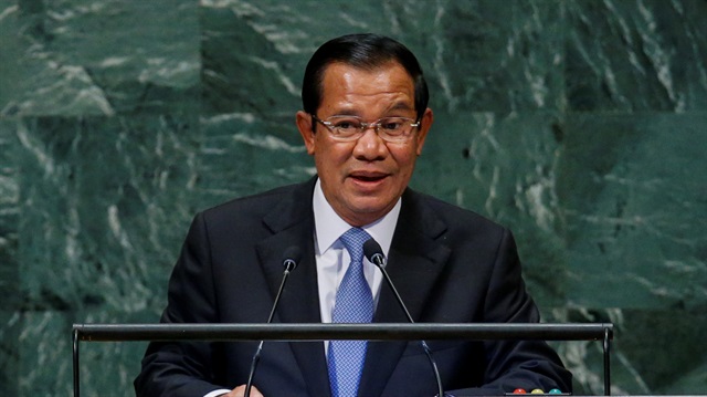 Cambodia's Premier Minister Hun Sen