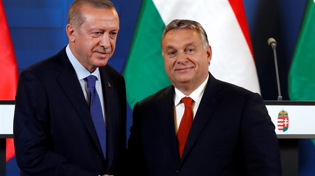 Cumhurbaşkanı Erdoğan, Macaristan Başbakanı Orban'ın daveti ile Budapeşte'de. 