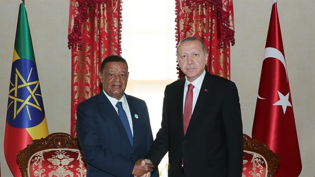 أردوغان يلتقي نظيره الإثيوبي في إسطنبول