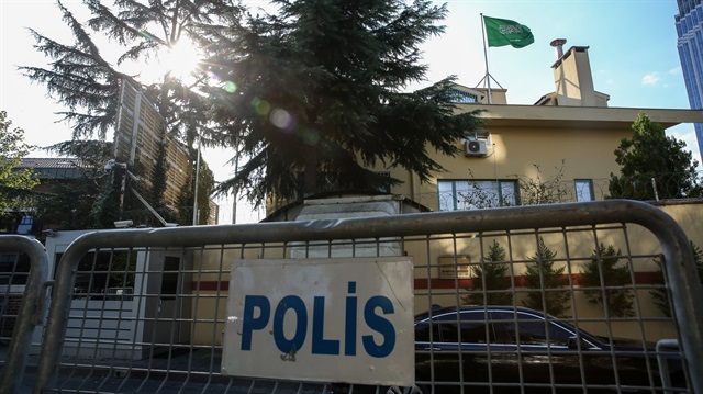 Istanbul prosecutors are investigating the incident, while the consulate said on Twitter that it was working in coordination with Turkish authorities.