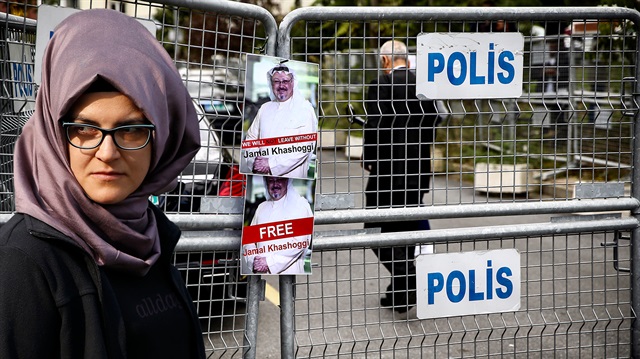 Kayıp Suudi gazeteci Cemal Kaşıkçı'nın nişanlısı Hatice Cengiz