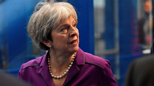 Britain's Prime Minister Theresa May 