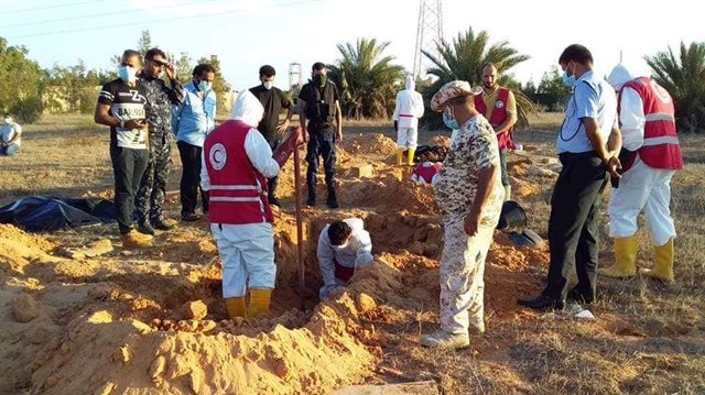 Libya’da toplu mezardan 100 ceset çıkarıldı