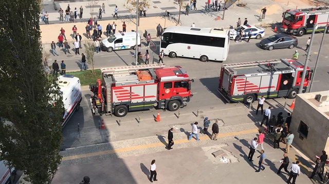 Gazdan etkilenen 2 kişi hastaneye kaldırıldı.

