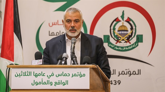 Head of the Political Bureau of Hamas Ismail Haniyeh