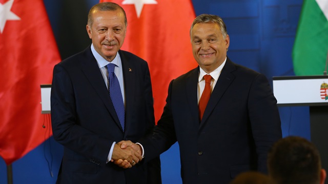 Cumhurbaşkanı Recep Tayyip Erdoğan ve Macaristan Başbakanı Viktor Orban