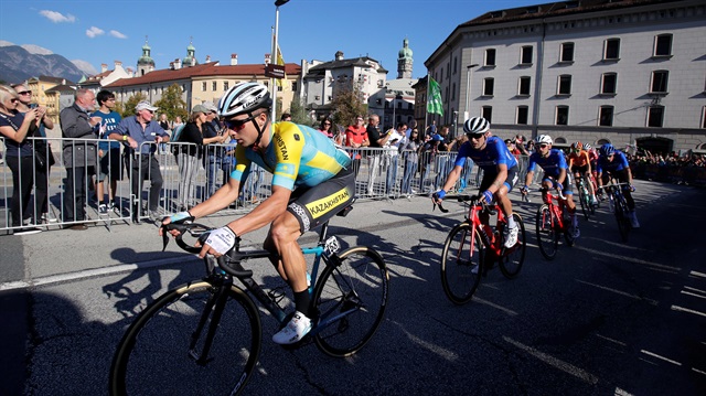 Kazakh Alexey Lutsenko wins the fourth stage of the 54th Presidential Cycling Tour of Turkey