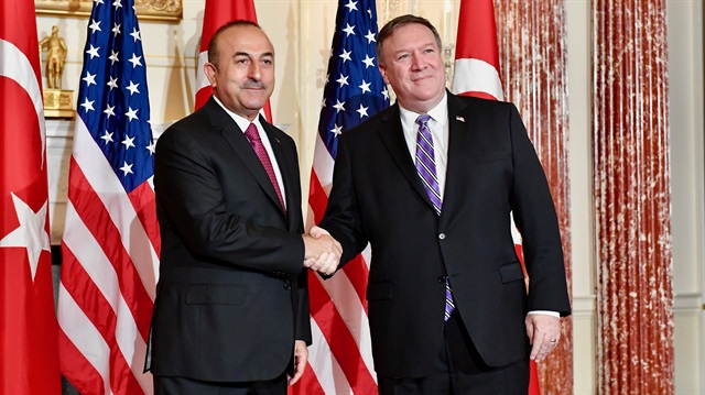 Dışişleri Bakanı Çavuşoğlu ile ABD'li mevkidaşı Pompeo