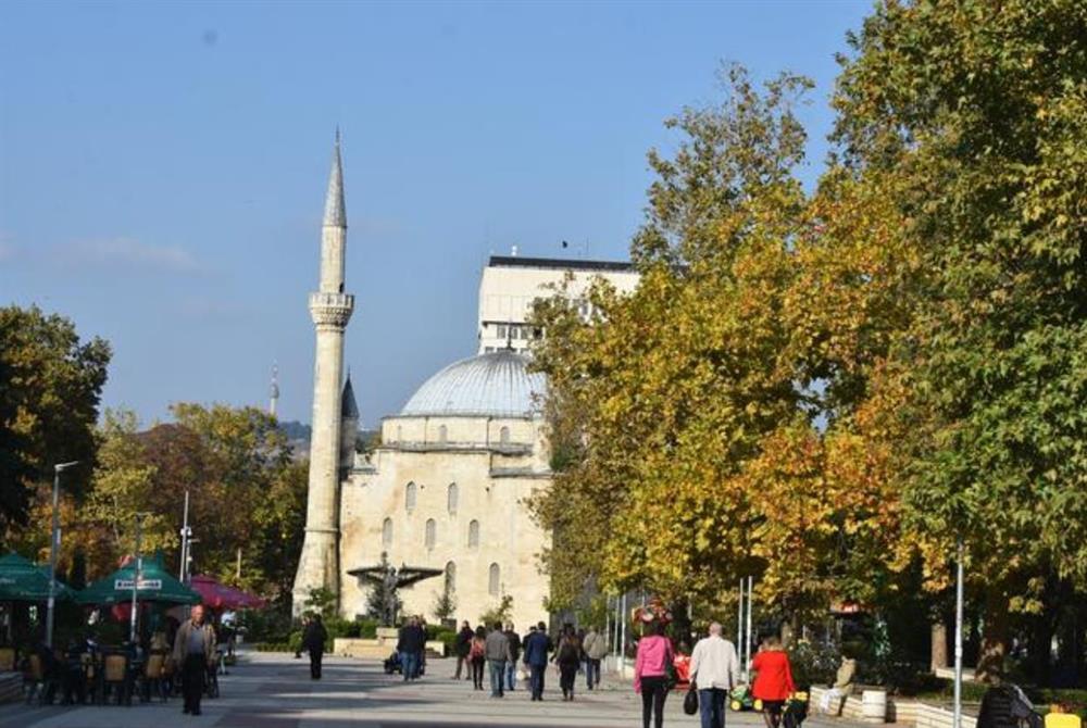 ibrahim pasa camii ni restore ediyor