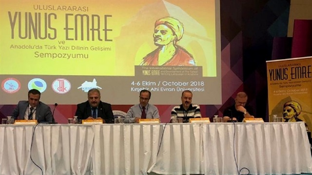 Uluslararası Yunus Emre ve Anadolu'da Türk Yazı Dilinin Gelişimi Sempozyumu düzenlendi.