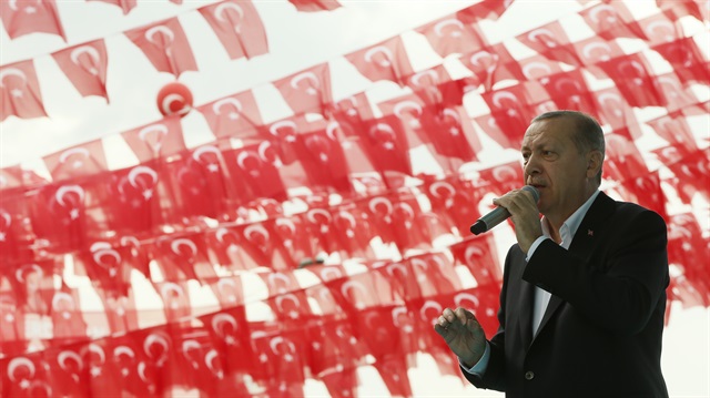 Cumhurbaşkanı Erdoğan, Kayseri'deki vatandaşlara seslendi.