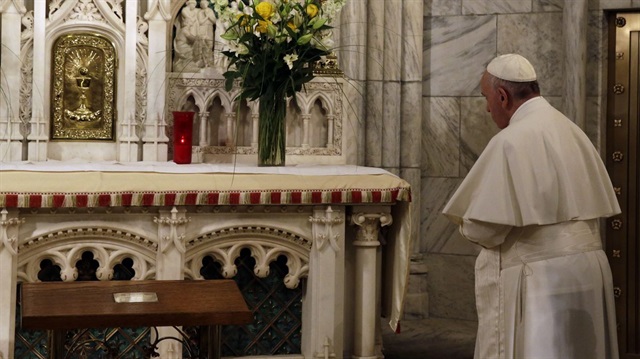 Katoliklerin ruhani lideri Papa Franciscus