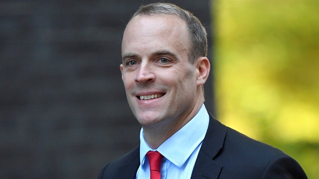 Britain's Secretary of State for Exiting the European Union Dominic Raab 