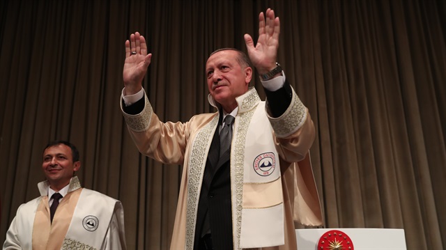 President of Turkey Erdoğan in Kayseri
