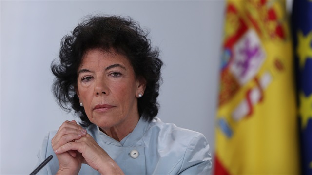 Spain's Education Minister Isabel Celaa 