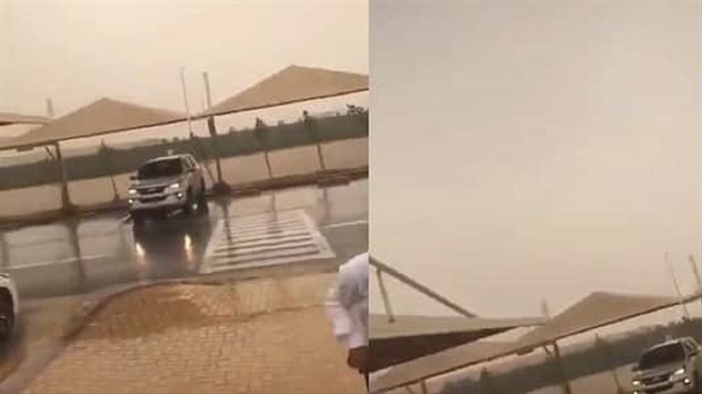 بالفيديو: أمطار وصواعق قوية بالشرقية تثير الهلع
