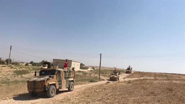 دورية الجيش التركي في منبج السورية