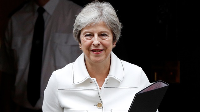 Britain's Prime Minister Theresa May